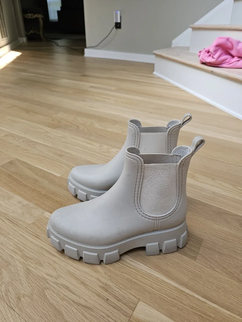 Jeffery Campbell Platform Lug Sole Chelsea Rain Boot - Picture 3 of 9